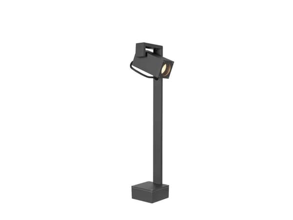 SLV THEO BRACKET 50 FL, Gulvlys, Antrasitt, Aluminium, IP65, I, GU10