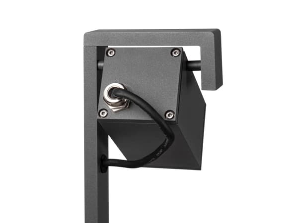 SLV THEO BRACKET 50 FL, Gulvlys, Antrasitt, Aluminium, IP65, I, GU10