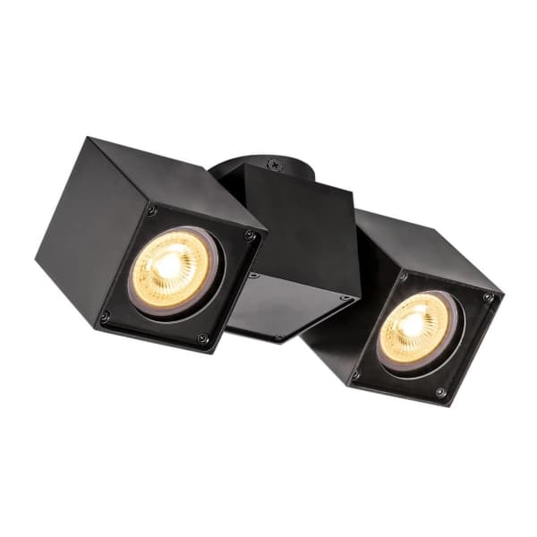SLV ALTRA DICE CL, 2 pære(r ), GU10, IP20, Sort