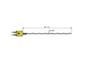 Pikkukuva 1 / 3: B & B Thermotechnology Temperature Sensor Te Sensor 1xk Nl 1000 Type K Nicrni