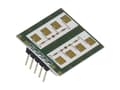 Miniatyrbild 1 av 2: 0392 0003 Radarrörelsedetektor 1 st 5 V (max) (L x B x H) 25 x 25 x 13 mm