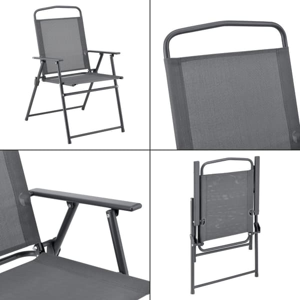 Matgrupp Milagro loungeset mörkgrå [en.casa]