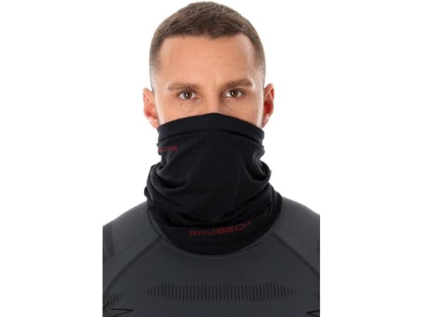 Brubeck monikäyttöinen rintareppu Miesten Merino musta r. S/M (KM10360)