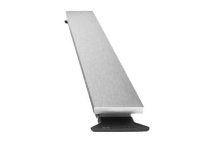Unidrain HighLine Panel set. - Ruostumattomasta teräksestä valmistettu linja. Harjattu. 1200mm