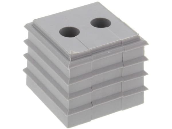 Wiska CDKG 2x7 V0 LG Tætningsindsats Plastic 10 stk