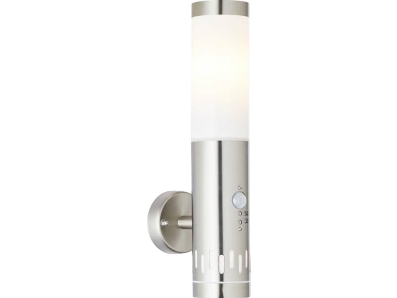 Brilliant Leigh 96411/82 Golvlampa utomhus med rörelsesensor E27