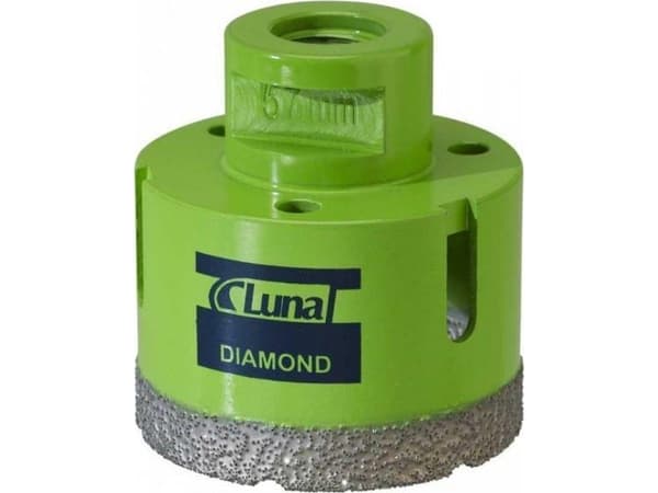 Luna glass and tile drill Diamond drill bit 76 mm M14