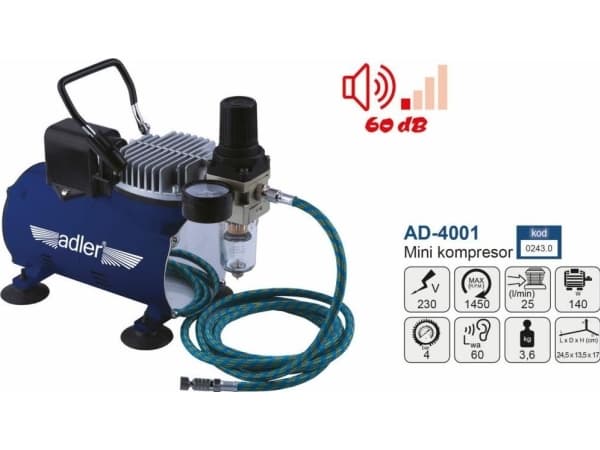 ADLER KOMPRESSOR / MINI KOMPRESSOR FOR LUFTFART