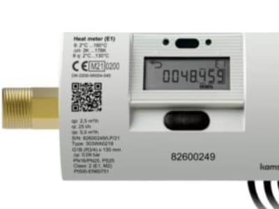 Kamstrup Multical 303 1,5m3/h - Energimåler. Batteri, Wireless M-bus, Mwh,returløb,110mm,3/4