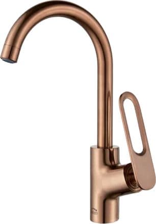 Kitchen faucet Laveo BAJ_868D BAT. TIER SINK. 1-OPEN STANDING FILLER "U" COPPER // BK.BAJ_868D