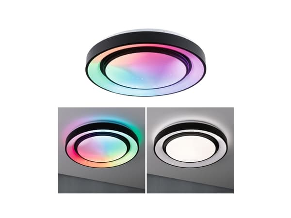 Paulmann 70545, LED, 4750 lm, IP20, Musta, Valkoinen musta, Valkoinen