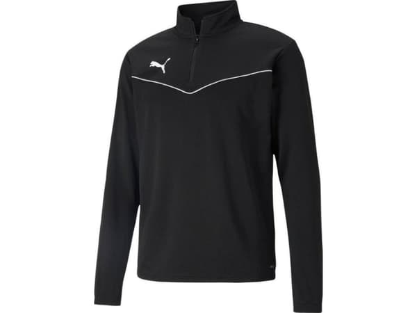 Puma teamRISE 1 4 Zip Top Men's Sweatshirt black 657394 03 S