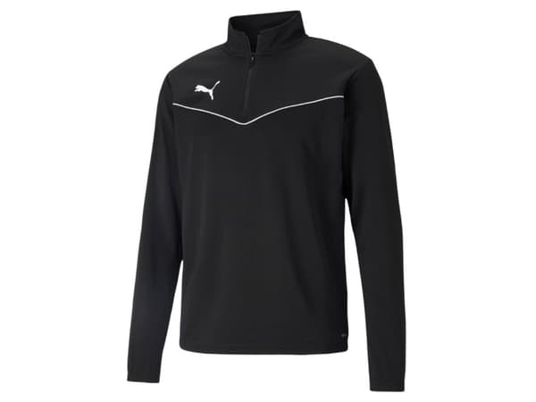Puma teamRISE 1 4 Zip Top Men's Sweatshirt black 657394 03 S