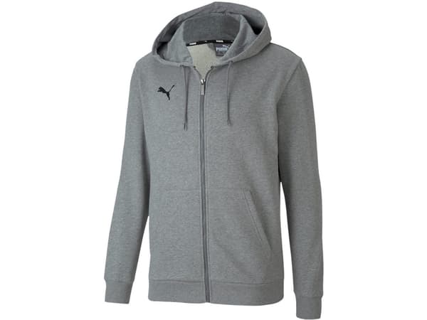 Puma teamGOAL 23 Casuals Hooded Jacket grey 656708 33