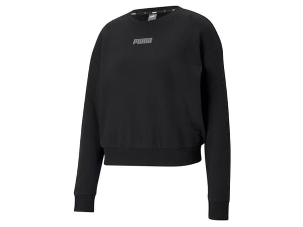 Svart T-skjorte Puma Modern Basics Crew TR 585932 01 (L)