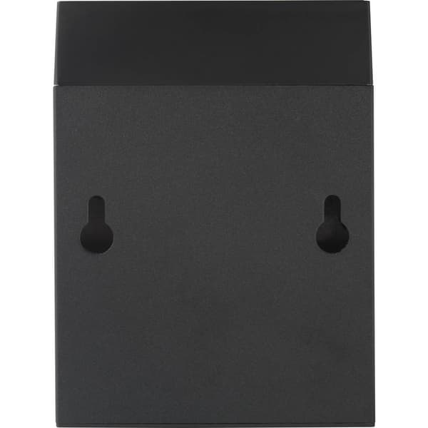 Sygonix SY-4715526 Solcells-utomhusväggbelysning med rörelsedetektor SMD LED 6 W Svart