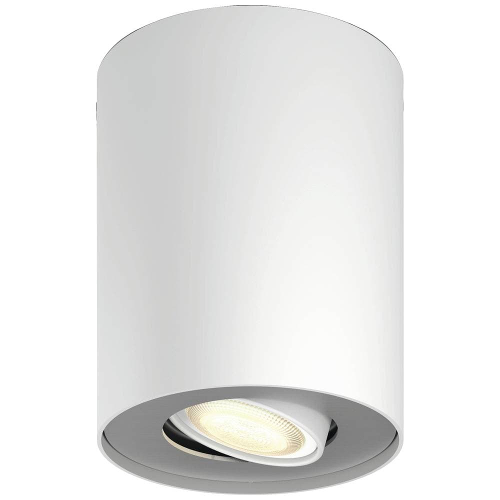 LED-takspotlights Philips Lighting Hue White Amb. Pillar Spot 1 flg. Weiß 350lm Erweiterung 871951433850000 GU10 N/A Ma