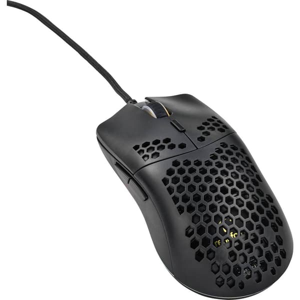 Renkforce RF-GM-400 Gaming-mus USB Optisk Svart 7 Knappar 1200 dpi Upplyst