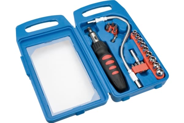 Top Tools Screwdriver bits and sockets with handle 22 pcs. (39D185)