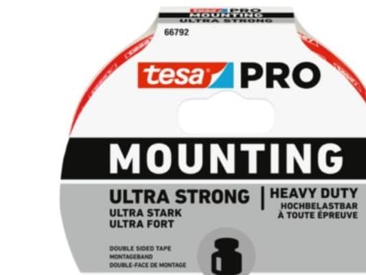 tesa Mounting PRO Ultra Strong 66792-00001-00 Monteringsbånd Hvid (L x B) 5 m x 19 mm 1 stk 1 stk