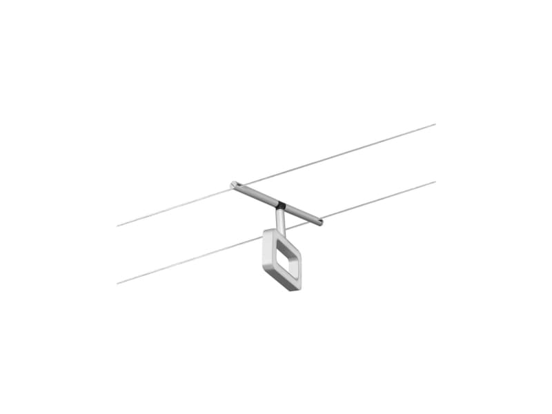 Paulmann 94482, Skena för spotlight, Glödlampan/-lamporna kan inte bytas ut, 1 lampor, LED, 4,8 W, 3000 K