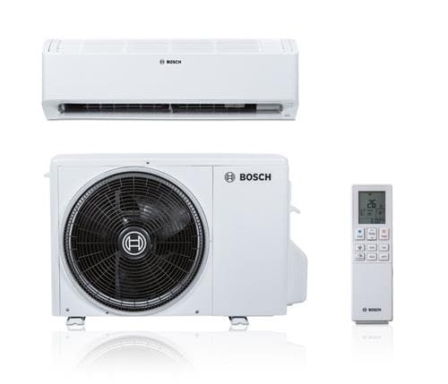 Bosch CLC 6101i 65 HE - 6,5 kW A++ täydellinen ilma-ilmalämpöpumppupaketti valkoisena