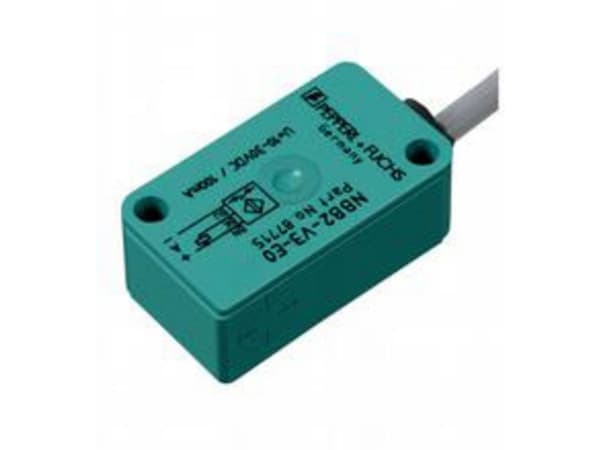 Pepperl+Fuchs Induktiv sensor Flöjter med PNP NBB2-V3-E2-2M-PVC