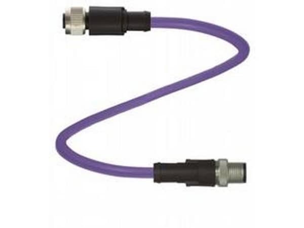 Pepperl+Fuchs 186243 Sensor/Aktuatorkontakt M12 Kontakt, rak, Anslutning, rak 2,00 m Antal poler (RJ): 2, 5 1 st
