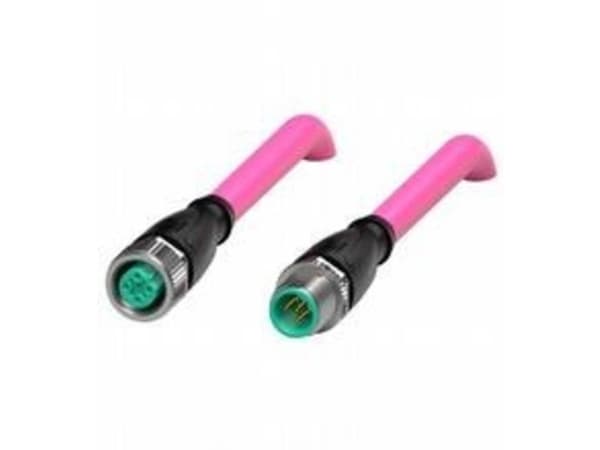 Pepperl+Fuchs 186243 Sensor/Aktuatorkontakt M12 Kontakt, rak, Anslutning, rak 2,00 m Antal poler (RJ): 2, 5 1 st