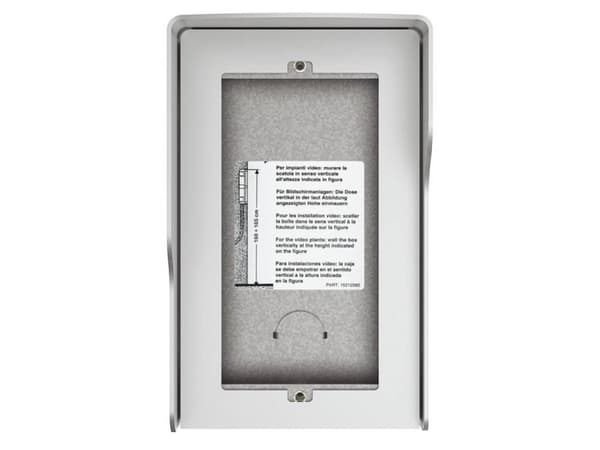 LEGRAND 350621 AP-KASTEN 2 MODUULI TÄYSMETALLIA