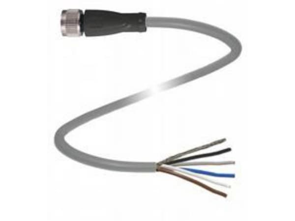 Pepperl+Fuchs 240004-100000 Kabeldåse M12 Tilslutning, lige 5.00 m Pol-tal (RJ): 5 1 stk