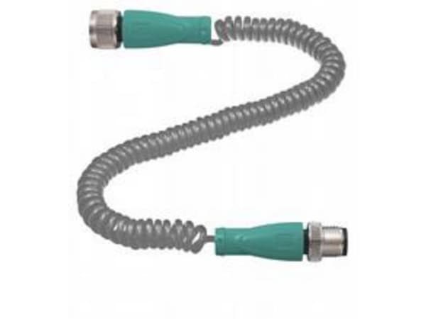 Pepperl+Fuchs 213795 Sensor/Aktuatorkontakt M12 Kontakt, rak, anslutning, rak 2,50 m Antal poler (RJ): 4 1 st