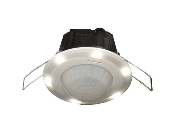 PD2N-M-1C-LED-i Tilstedeværelsessensor, 1 kanal ON/OFF, 230V, indbygget LED til orienteringsbelysnin