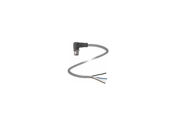 Pepperl+Fuchs 039008 Sensor-, aktuator-stik, M12 Stik, vinklet 2.00 m Pol-tal (RJ): 4 1 stk