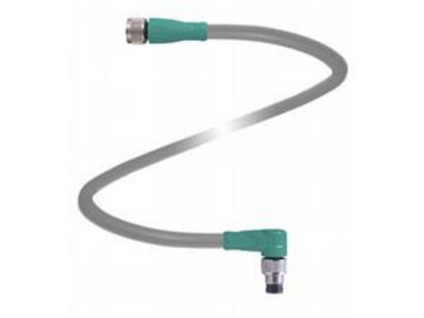 Pepperl+Fuchs 240817-0001 Sensor/Aktuatorkontakt M8 Kontakt, vinklad, anslutning, rak 2,00 m Antal poler (RJ): 3 1 st