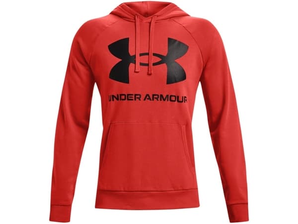 Under Armour Men's Rival Fleece Big Logo HD Red 1357093 839