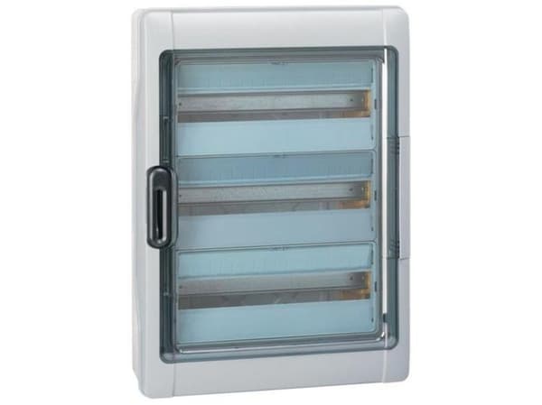 Legrand 601987 601987 Pieni jakotukki Alas asennettava Rivien lukumäärä = 3 Sisältö 1 kpl