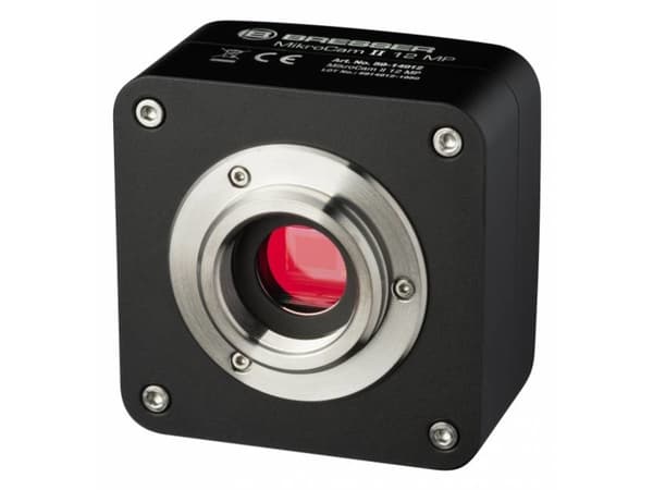 Bresser Optics MikroCamII, 12 MP, CMOS, Sort, Aluminium, 400 x 3000 piksler, JPG