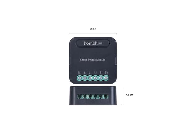 Hombli Pro - Svitsjemodul - smart - trådløs - Wi-Fi - 2.4 Ghz