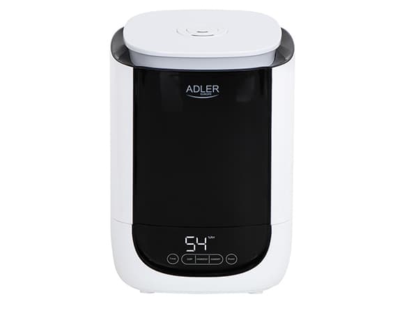 Adler AD 7966 luftfukter, Sort, Hvid, Sort, Plast, LCD, 25 W, 220/240 V Sort, Hvit