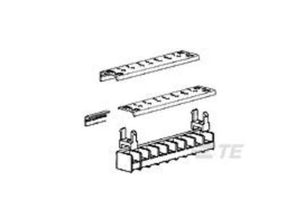 TE Connectivity Barrier Style Terminal BlocksBarrier Style Terminal Blocks 4-1437418-2 AMP