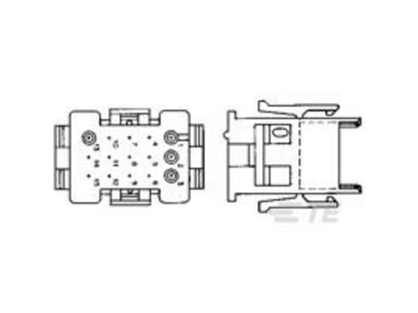 TE Connectivity 1-640514-0 1 stk Package