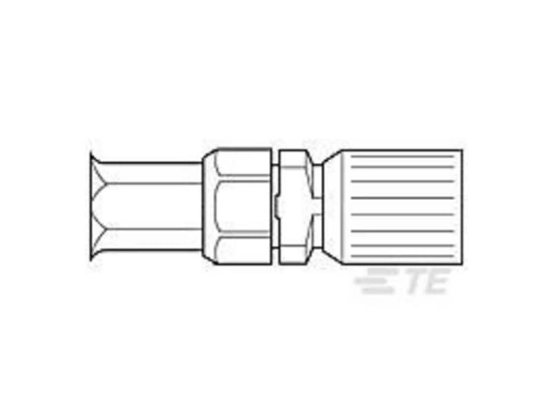 TE Connectivity TE AMP EMG Coax 1393680-9 1 stk Bag