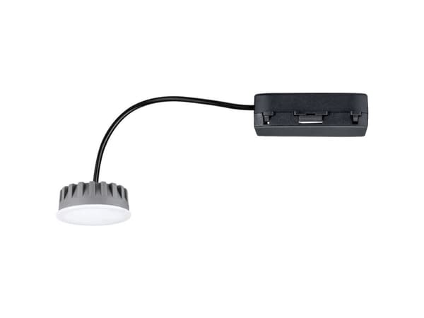 Paulmann Nova Plus Coin, Syvennysspottivalo, 1 lamppu(a), LED, 6 W, 4000 K, Satiini teräs
