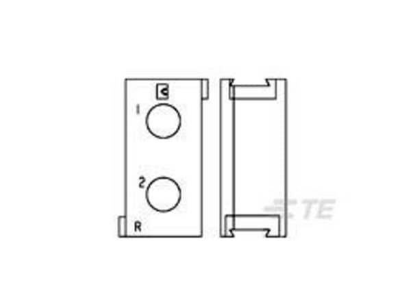 TE Connectivity High Power Drawer - ElconHigh Power Drawer - Elcon 6648515-1 AMP