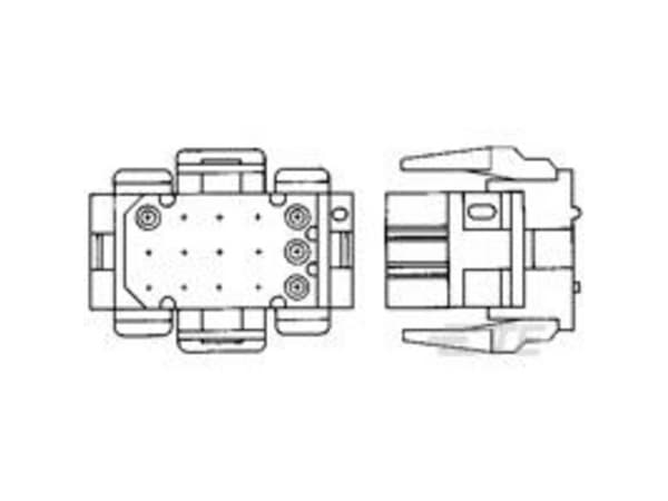 TE Connectivity 1-640526-0 1 stk Bag