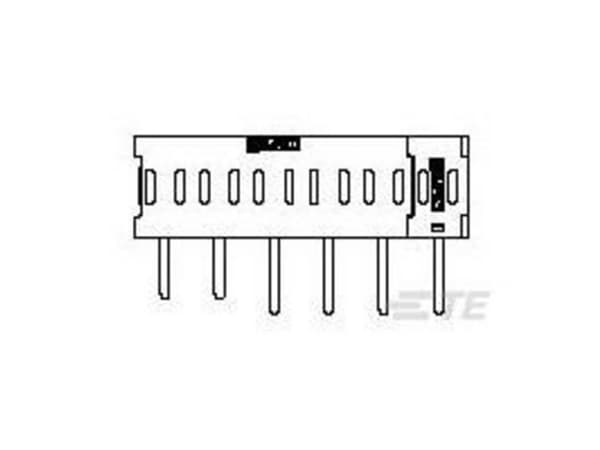 TE Connectivity 6766496-1 1 stk Tray