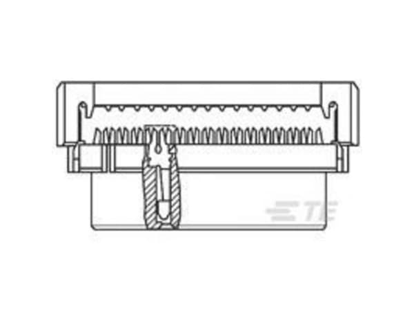 TE Connectivity 2-111626-5 1 stk Tray