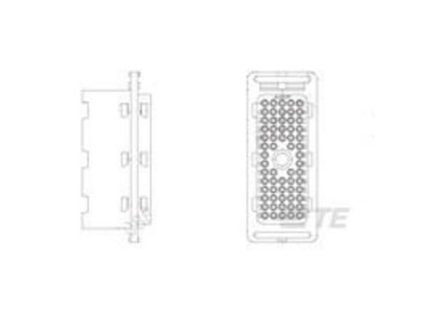 TE Connectivity 208626-2 1 stk Package