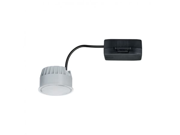 Paulmann 93072, Indbygget lysplade, 1 pære(r ), LED, 6 W, 4000 K, Satin stål Satinstål